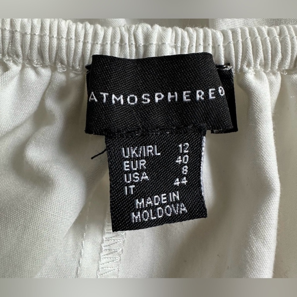 Atmosphere White Ruffle Off-Shoulder Blouse - Picture 3 of 3
